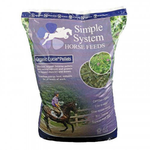 Simple System Organic Lucie Pellets 20Kg The Bedding Barn