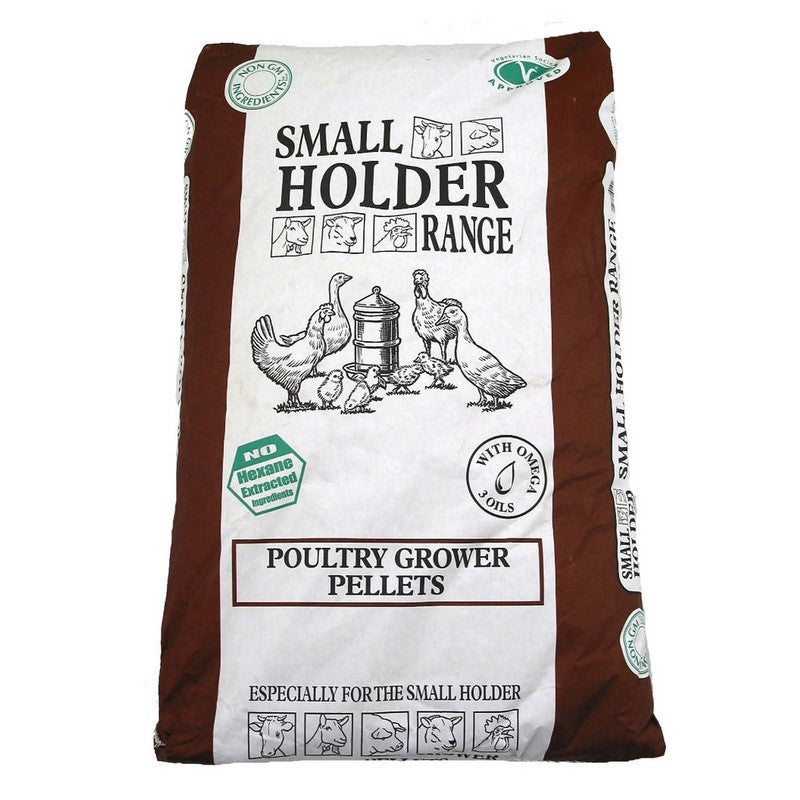 Allen & Page Small Holder Range Poultry Grower Pellets 20kg