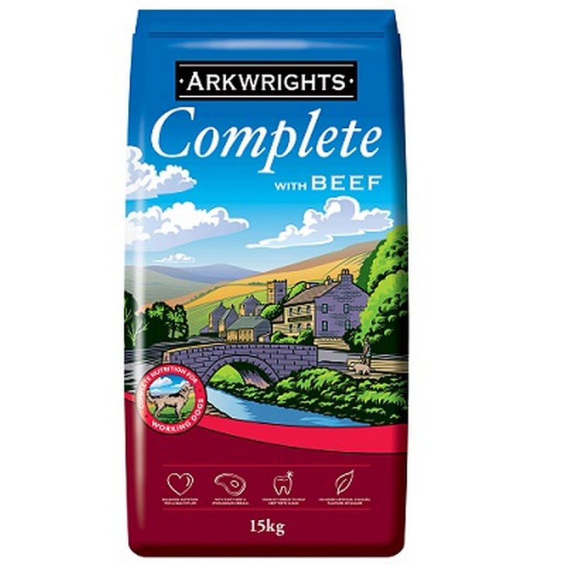 Arkwrights Complete Beef Dog Food 15kg