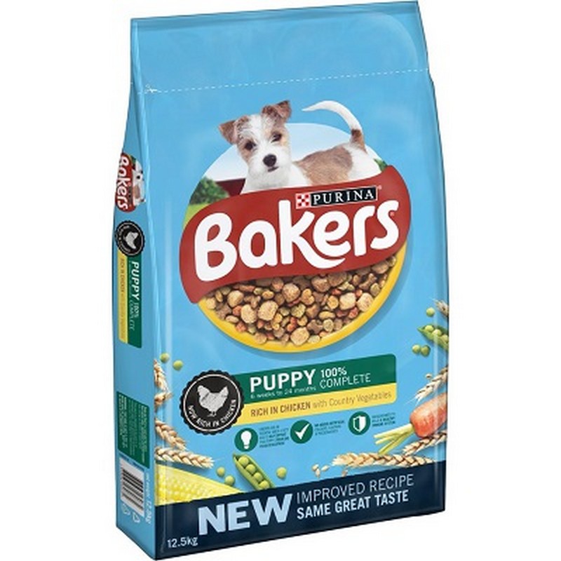 Bakers Complete Puppy with Chicken & Veg 12.5kg