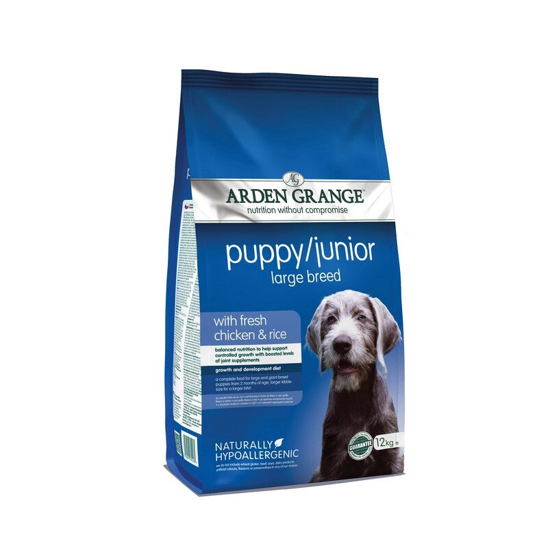 Arden Grange Puppy/Junior Large Breed Chicken & Rice 12kg