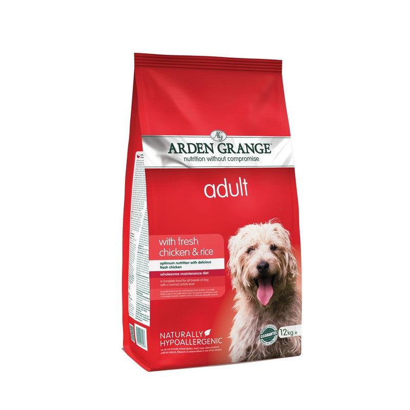 Arden Grange with Chicken & Rice Adult Dog Food 12kg