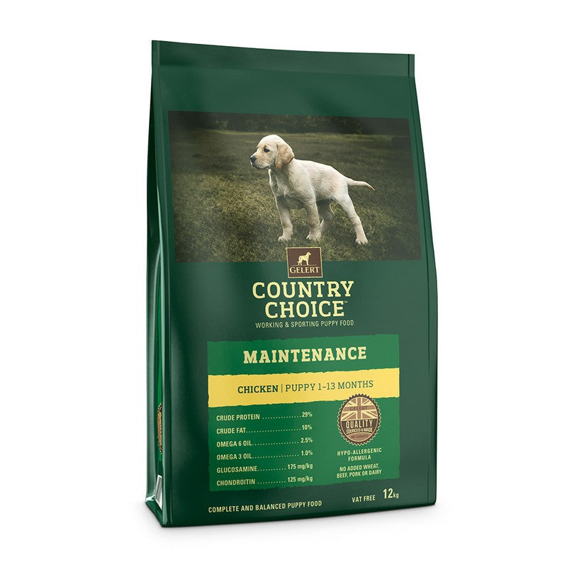 Gelert Country Choice Maintenance Puppy Chicken 12kg