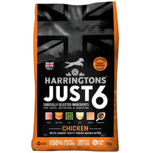 Load image into Gallery viewer, Harringtons Dog Just 6 Dog Food 12Kg
