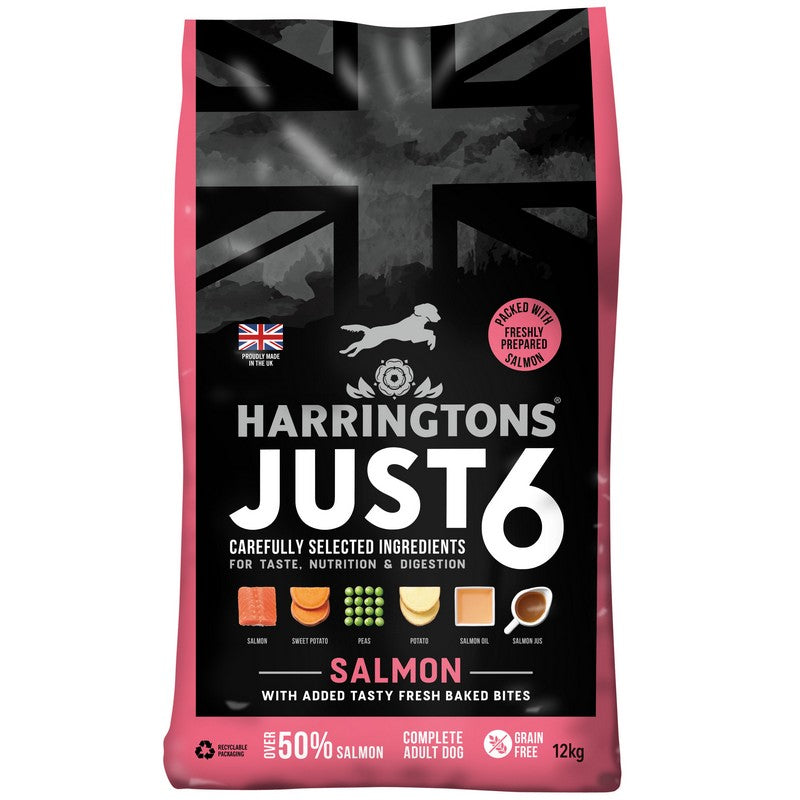 Harringtons Dog Just 6 Dog Food 12Kg
