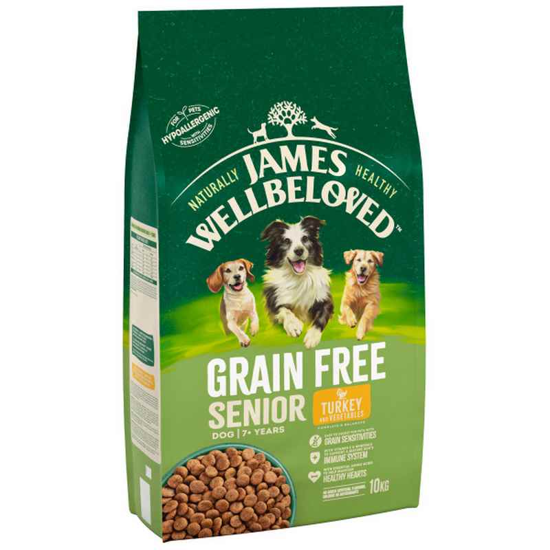 James Wellbeloved Senior Grain Free Lamb & Vegetable 10kg