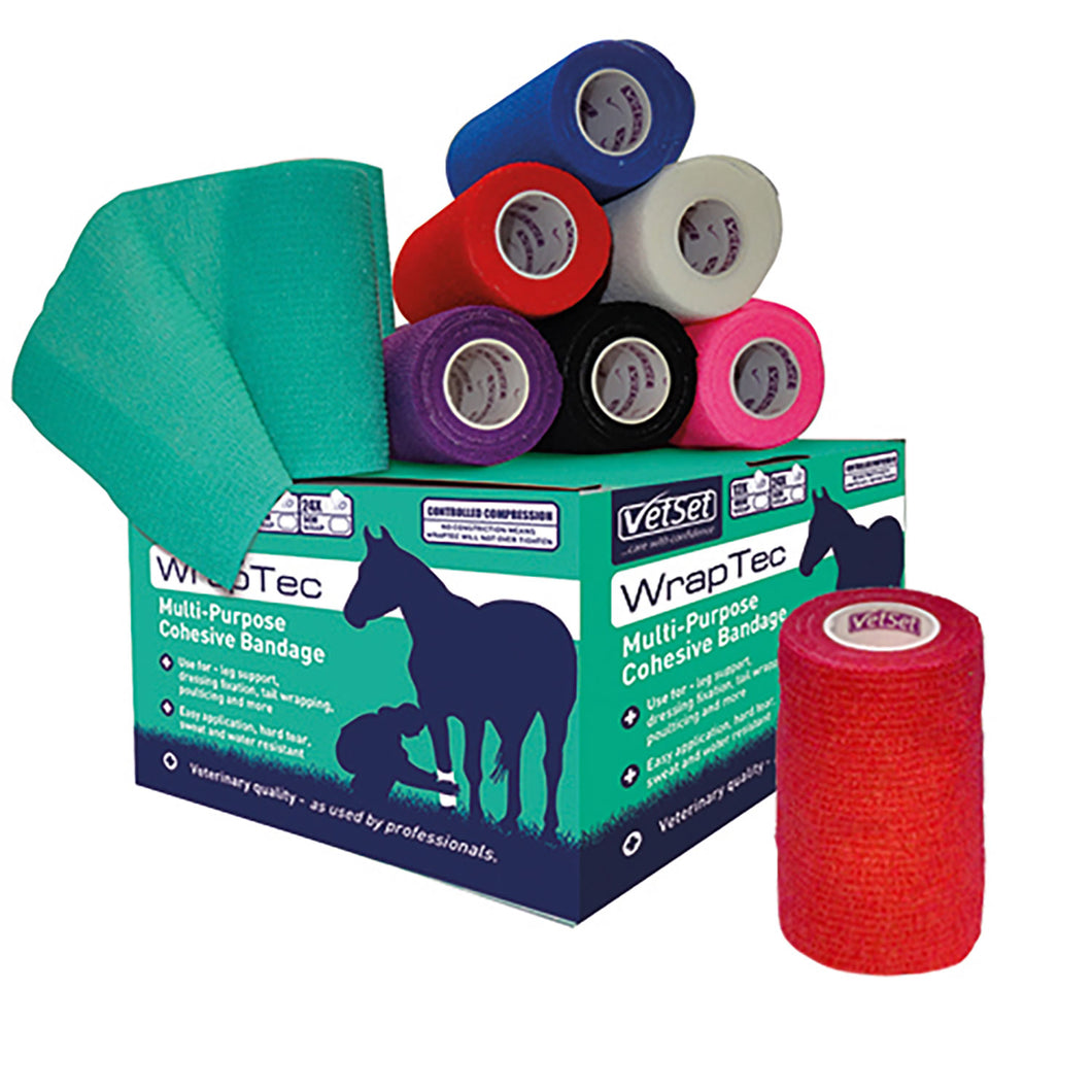 Vetsec Wraptec Cohesive Bandage