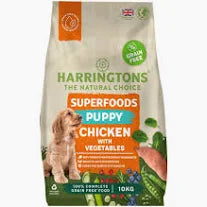 Harringtons Puppy Grain Free Superfoods Chicken & Veg 10kg