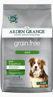 Arden Grange Adult Grain Free Lamb & Superfoods 12kg