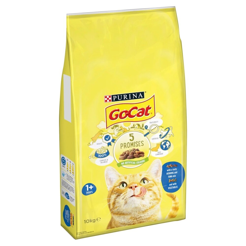 Go-Cat Comp Tuna, Herring & Vegetables 10kg